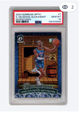 Graded slab from the VaulterX vault
